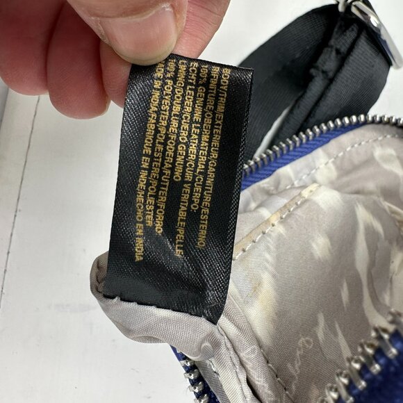 Aimee Kestenberg Leather Crossbody Bag Just Saying Lapis Blue - Picture 14 of 14